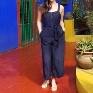 Banana Republic linen jumpsuit